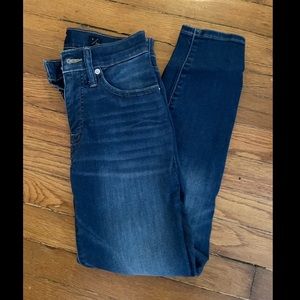 Lucky Brand Mid Rise Ava Crop Jean Pants
